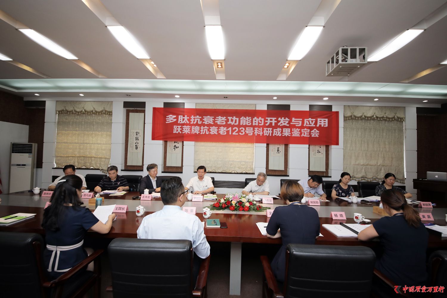 躍萊牌抗衰老123號通過專家鑒定——被評為國內先進水平
