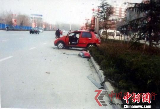 事故現(xiàn)場(chǎng)(警方提供)。
