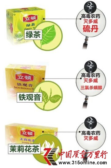 立頓茶包遭曝光含高毒農藥 影響男性生育能力